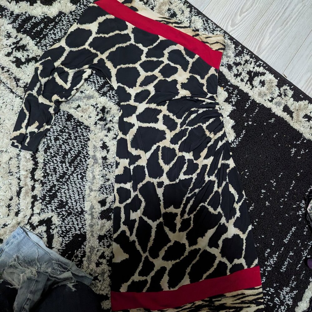 Cache off shoulder dress